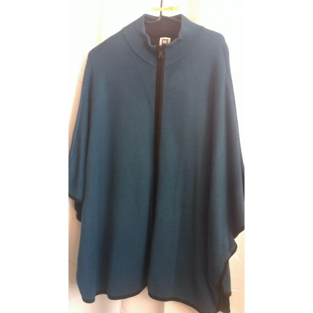 Unique color, unique sleeves poncho like sweater